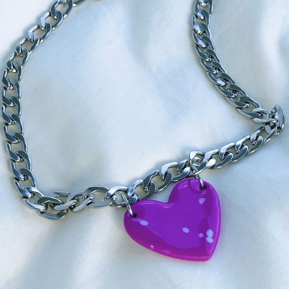 Naszyjnik Violet Crush - obrazek 2